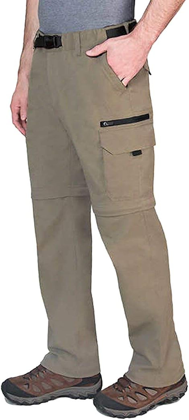 Convertible Lightweight Comfort Stretch Cargo Pants or Shorts