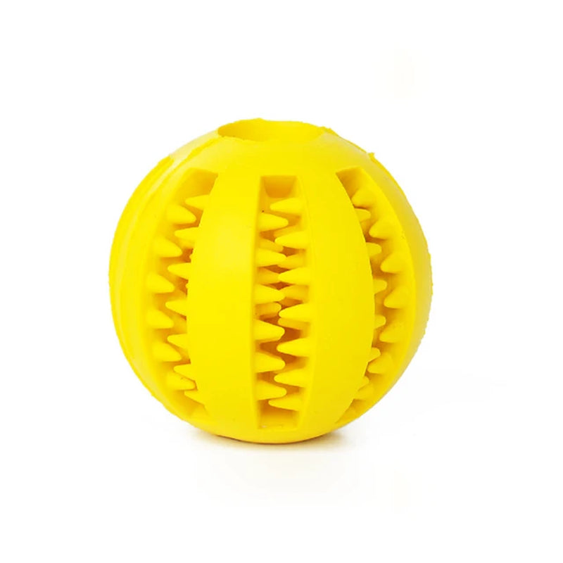 Pet Dog Toys Extra-Tough Rubber Ball , A Fun Interactive Elasticity Ball Toy