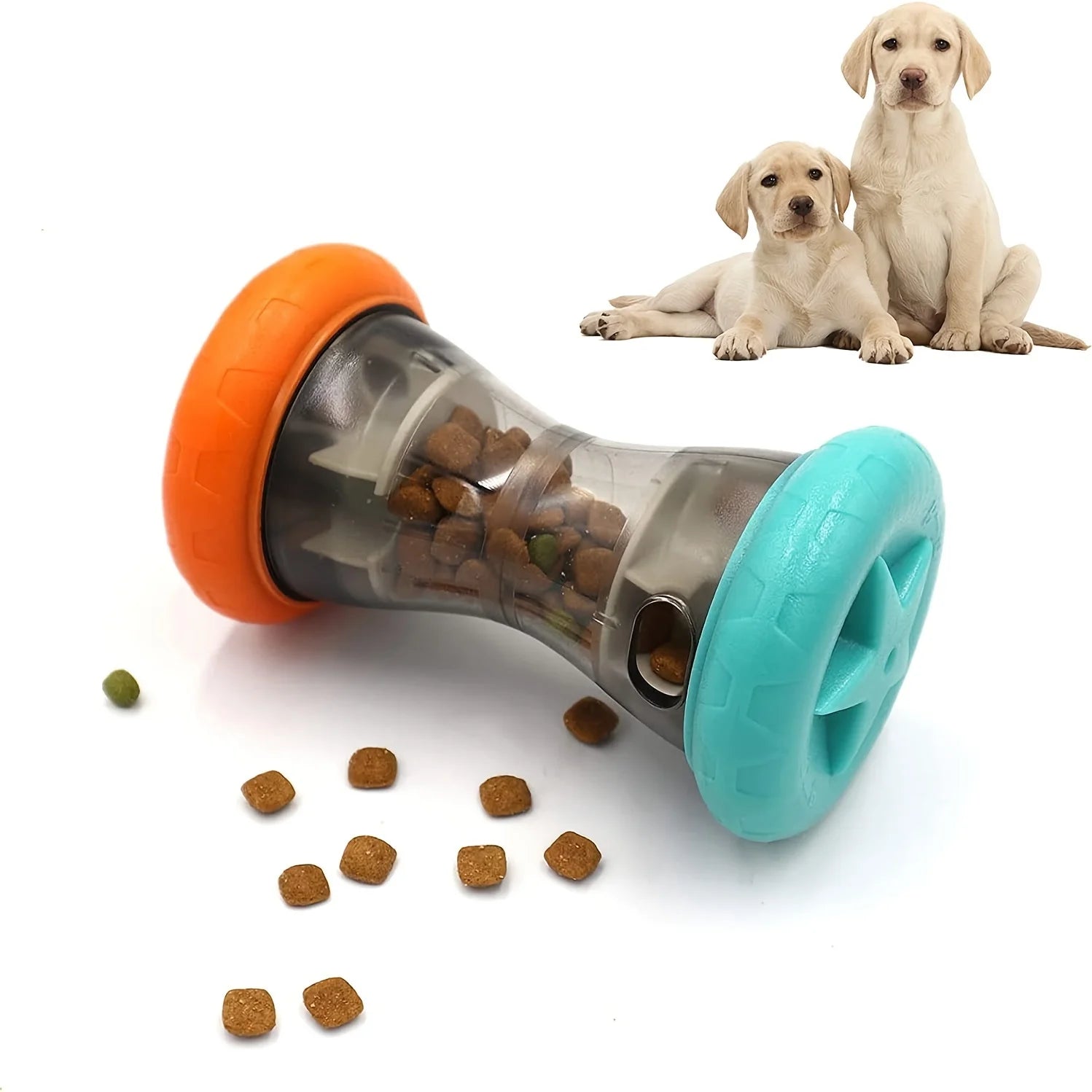  Small Dog Puzzle Toy, Food Distribution Chew Toy!