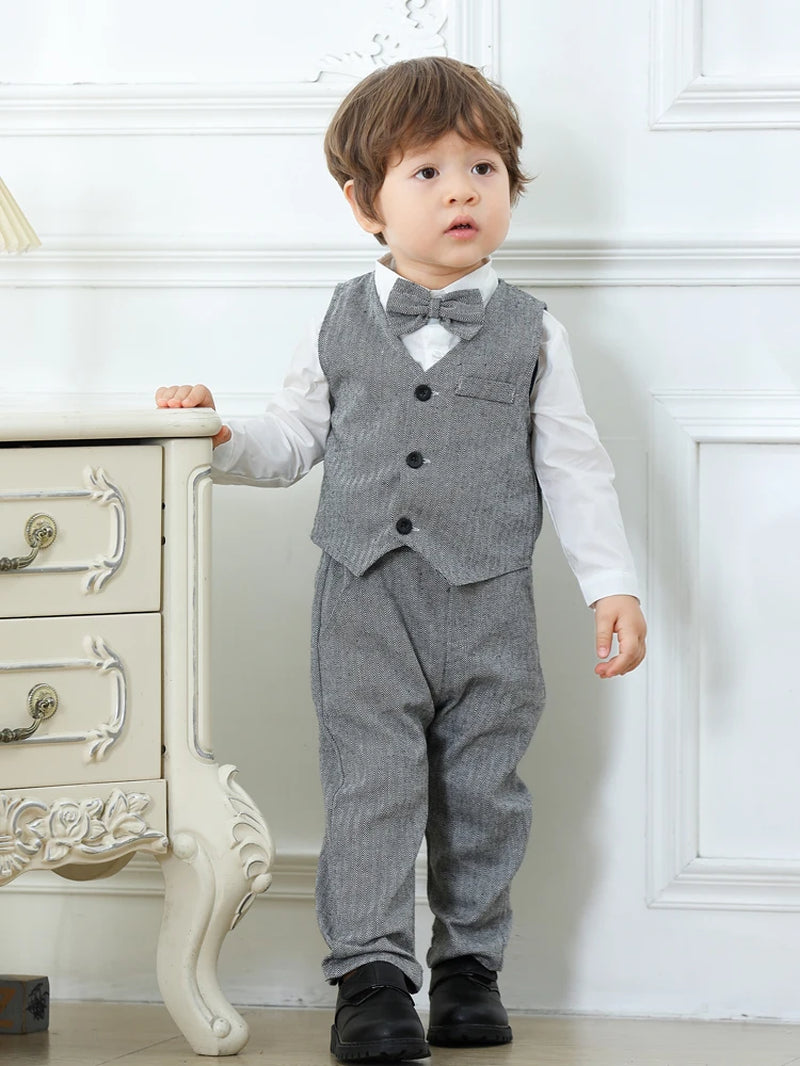 Formal Party Outfit Clothes Set - (Size 4T,5T,6T)