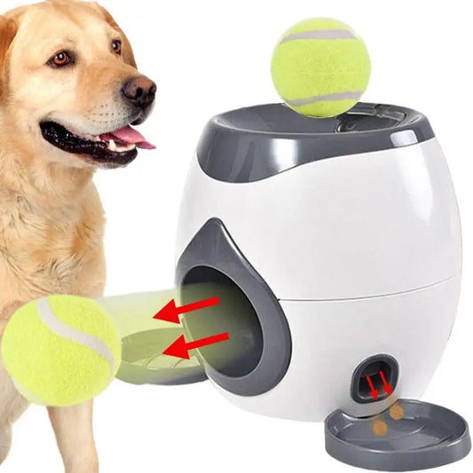 2 in 1 Throwing Machine Pet Ball Toy for All Size Dog