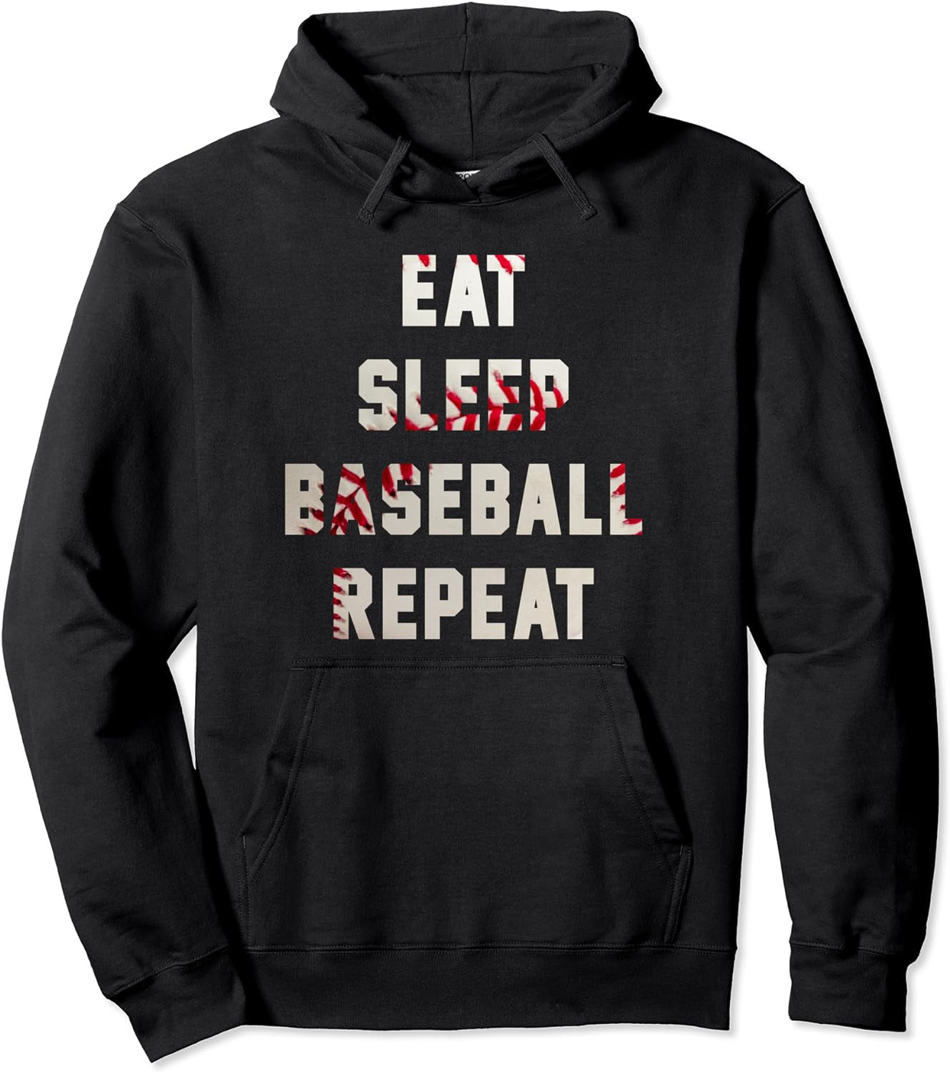 "Eat Sleep Baseball Repeat" - Baseball Player Fan Hoodie