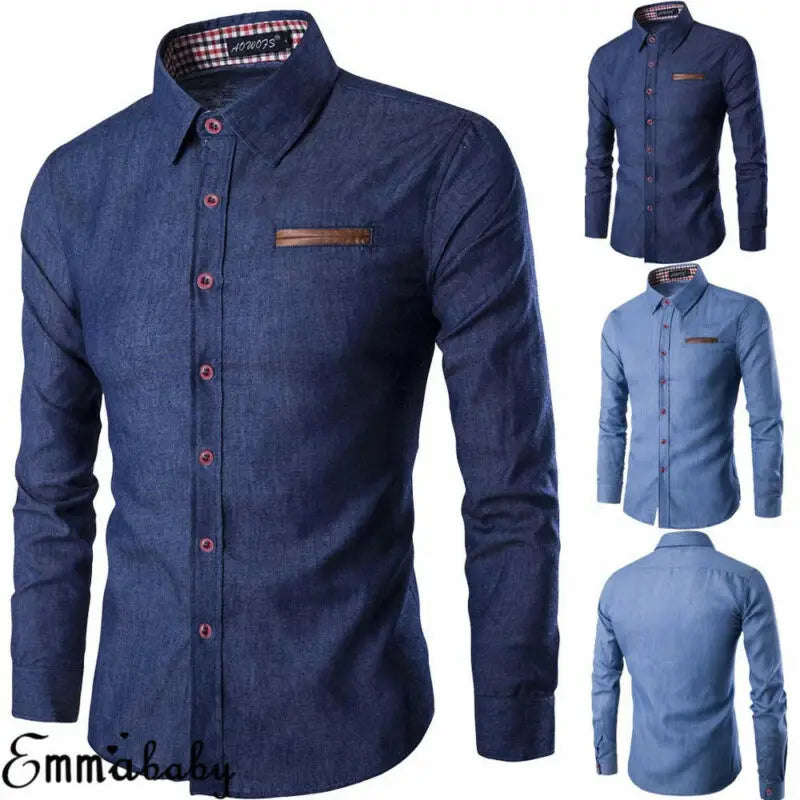 Casual Slim Fit Jean Theme T-Shirt