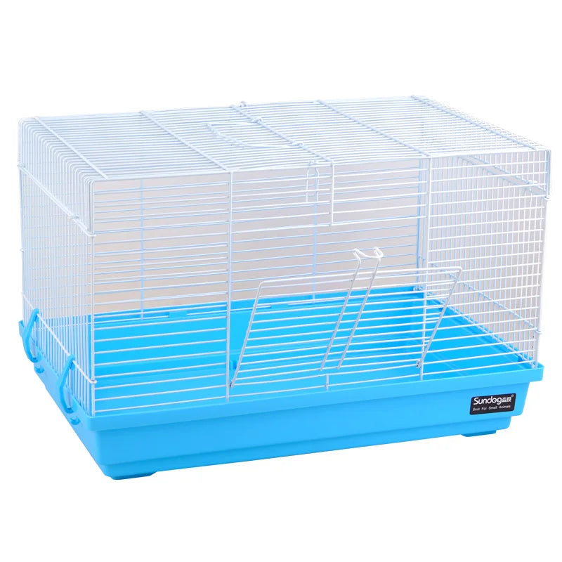 Mini Hedgehog/Hamster Large Thickened Wire Cage with Double Door Design 