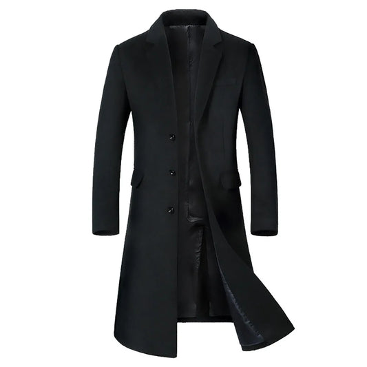 Winter Fashion Wool Overcoat 