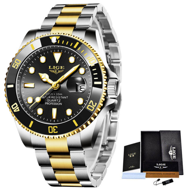 Fashion Quartz Wristwatch - Men's Luxury Watch 