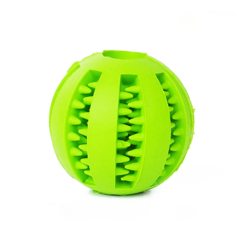 Pet Dog Toys Extra-Tough Rubber Ball , A Fun Interactive Elasticity Ball Toy