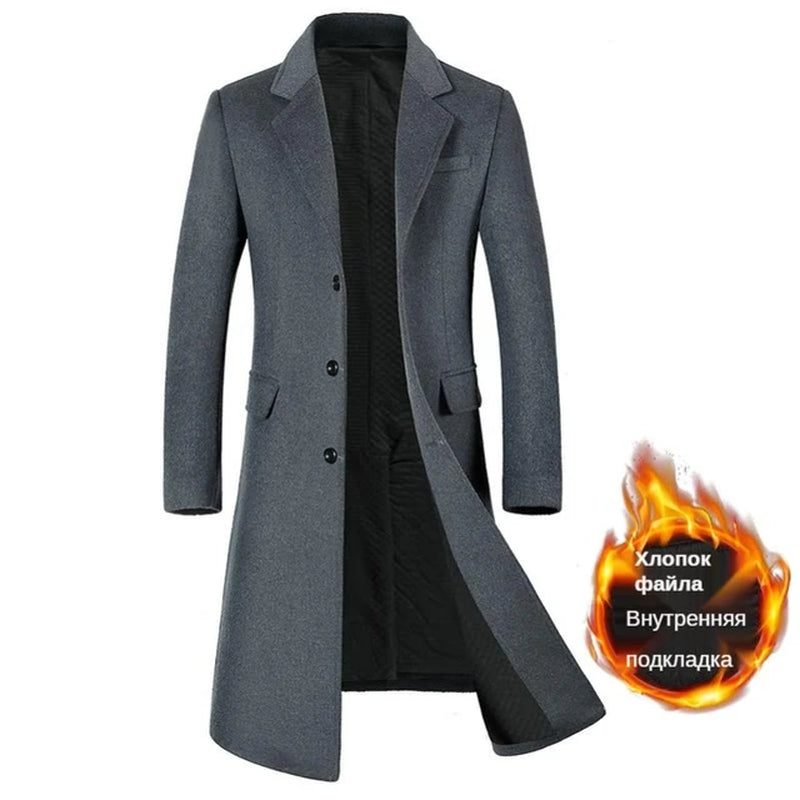 Winter Fashion Wool Overcoat 