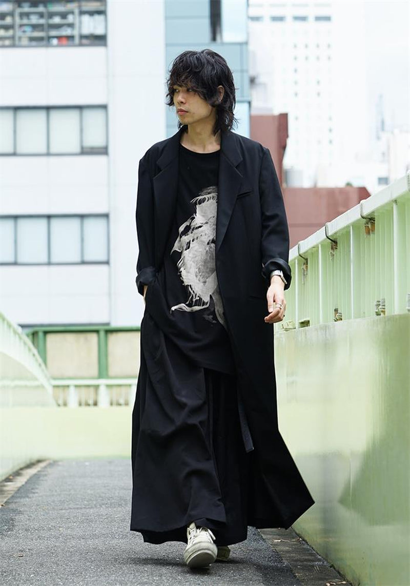 Long Black Trench Coat